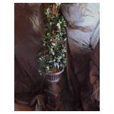 Vintage Artificial Ivy Spiral Topiary Tree