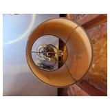 Vintage rock lamp with shade