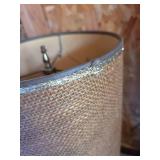 Vintage rock lamp with shade