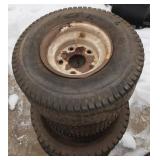 6 LAWNMOWER TIRES