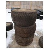 ASSORTED LAWNMOWER TIRES