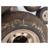 ASSORTED LAWNMOWER TIRES