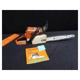 STIHL 021 CHAINSAW WITH CHAINS AND SPARK PLUGS