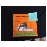 STIHL 021 CHAINSAW WITH CHAINS AND SPARK PLUGS