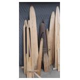 15 FLESHING BOARDS / NEW GUN CASE