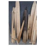 15 FLESHING BOARDS / NEW GUN CASE