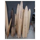 15 FLESHING BOARDS / NEW GUN CASE