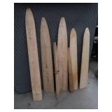 15 FLESHING BOARDS / NEW GUN CASE