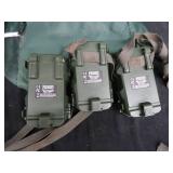 3 TRAIL CAMS AND AN OUTDOOR BAG