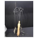 MINUTEMAN TWISTED ROPE FIREPLACE 4 PIECE TOOL SET