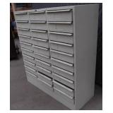 TENSCO METAL 30 DRAWER ORGANIZER