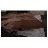 HEAVY DUTY MESH ORANGE DRIVEWAY TARP, HUGE PIECE OF WHITE MESH FABRIC