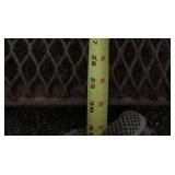 1 METAL SCREEN, 2 ALUMINUM SCREENS