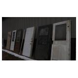 6 ASSORTED DOORS