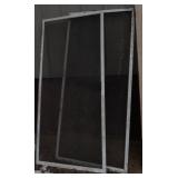 2 PATIO SCREEN DOORS