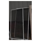 2 PATIO SCREEN DOORS