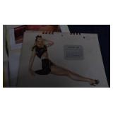 7 VINTAGE PIN UP CALENDERS