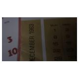 VINTAGE HAROLDS CLUB CALENDAR PLUS