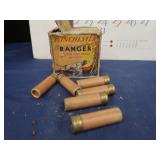 BROWN AND BIGELOW PIN UP CALENDER AND SHOTGUN AMMO