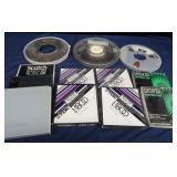 VINTAGE RECORDING TAPES AND DATA DISCS