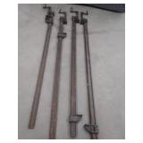 VINTAGE WOODWORKING BAR CLAMPS
