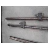 ANTIQUE WOODWORKING METAL CLAMPS