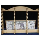 WALL GUN RACK AND WALL COAT RACK