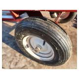 RED HAND HAULER GARDEN TRAILER