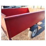 RED HAND HAULER GARDEN TRAILER