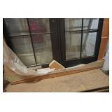 Marvin Patio Style Double Door Black With Grids