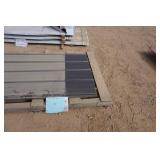 Classic Rib Metal Construction Panels In Burnished Slate