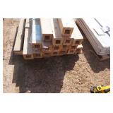 17 - Cedar Surfaced 4 Sides Hallow Deck Posts