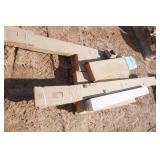 Lot of Composite Deck Accessories, Rails, Balusters, Posts in Earth Color