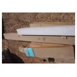 Lot of Composite Deck Accessories, Rails, Balusters, Posts in Earth Color