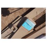 Lot of Composite Deck Accessories, Rails, Balusters, Posts in Earth Color