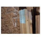 Large Lot of 4 x 4 Green Treated and Pine Posts