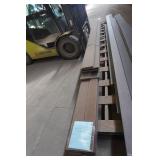 Lot of Timbertech Composite Decking, Fascia, and Risers in Dark Roast Color