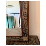 MCM Danish Modern Dressing Table with Mirror - 4-Drawer Vanity with Mosaic Tile Top - Made in Denmark