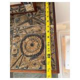 MCM Danish Modern Dressing Table with Mirror - 4-Drawer Vanity with Mosaic Tile Top - Made in Denmark