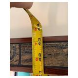 MCM Danish Modern Dressing Table with Mirror - 4-Drawer Vanity with Mosaic Tile Top - Made in Denmark