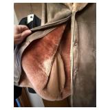 Jackets - Black Gallery Quilted Coat, Tan Shearling Coat, Red Free Country Puffer (Lot of 3)