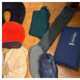 Winter Accessories - Hats, Gloves, Scarves, Mittens, Neck Pillow, Therm-a-Rest Pad