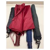 Foldable Umbrellas (Lot of 4)