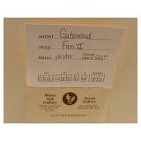 Gatewood Fan II Poster - Architectural Digest Abstract Artwork Framed Print