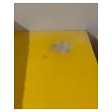 Vintage Murame Finland - Finnish-Made Modular Desk with 3 Yellow Drawer Units, 2 White Cabinet, Yellow Chair & White Shelf