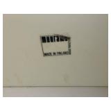 Vintage Murame Finland - Finnish-Made Modular Desk with 3 Yellow Drawer Units, 2 White Cabinet, Yellow Chair & White Shelf