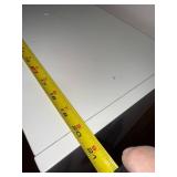 Bookcase - White Wood Freestanding 2-Shelf (Lot of 2)