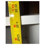 Bookcase - White Wood Freestanding 2-Shelf (Lot of 2)