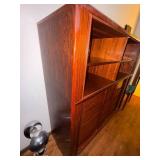 Danish Rosewood Tambour Door Cabinet Highboard - Mid-Century Modern, Made in Denmark