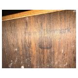 Danish Rosewood Tambour Door Cabinet Highboard - Mid-Century Modern, Made in Denmark